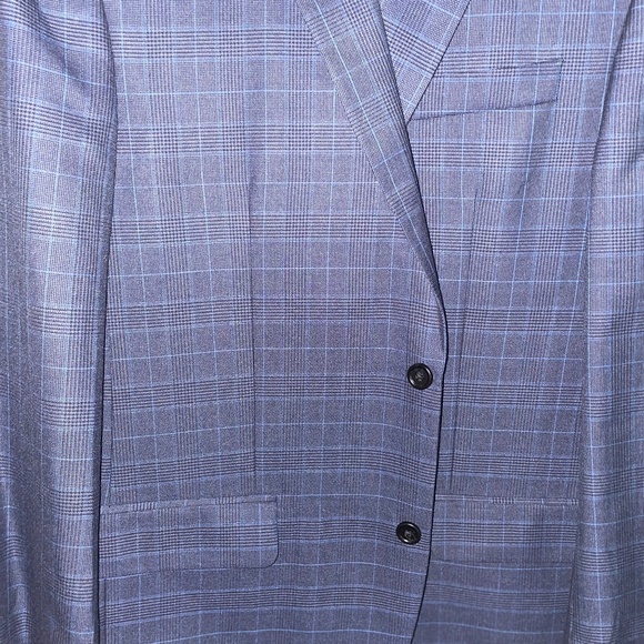 Michael Kors Men’s Blue Plaid Blazer - Picture 2 of 11